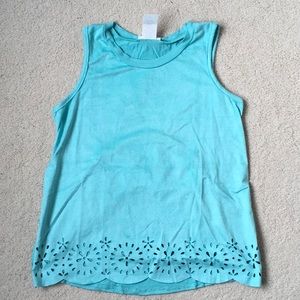 Girls Kiddo Laser Cut Tank NWT M